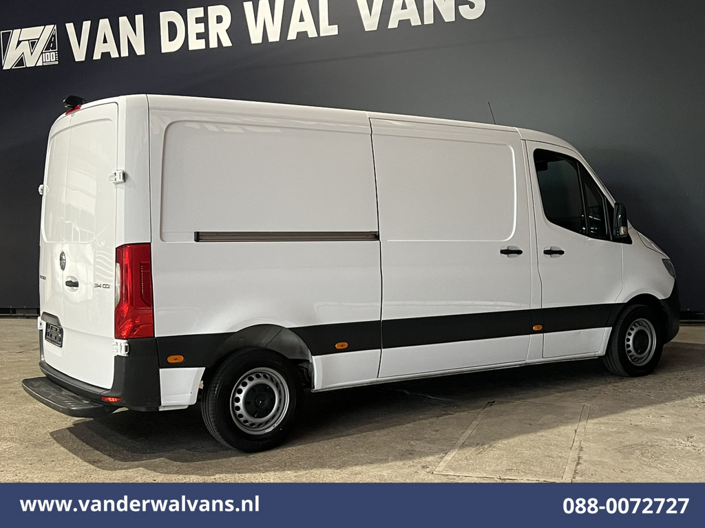 Mercedes-Benz Sprinter 314 CDI 143pk L2H1 Euro6 Airco | Camera | Navigatie | Apple Carplay | Android Auto | Cruisecontrol Chauffeursstoel, Bijrijdersbank 13
