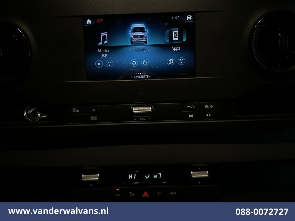 Mercedes-Benz Sprinter 314 CDI 143pk L2H2 Euro6 Airco | Camera | Apple Carplay | Trekhaak | Cruisecontrol Android Auto, Stoelverwarming, 270 Graden Achterdeuren, Parkeersensoren, Bijrijdersbank 14