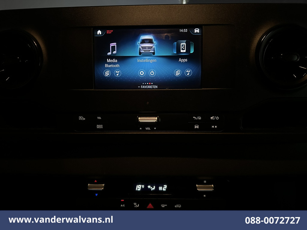 Mercedes-Benz Sprinter 314 CDI 143pk L3H2 Euro6 Airco | 2x zijdeur | Camera | Apple Carplay | Chauffeursstoel Android Auto, Parkeersensoren, tachograaf 17