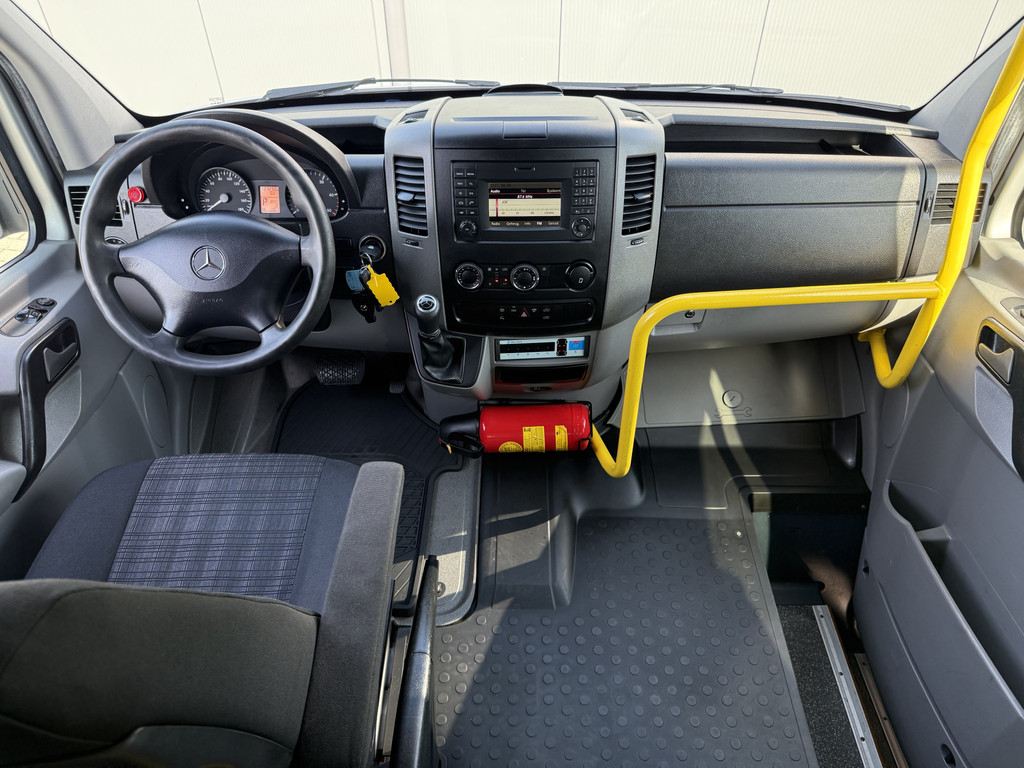 Mercedes-Benz Sprinter 314 CDI AUTOMAAT EURO 6 / FLEXI-TRANS ROLSTOELBUS + LIFT / L2H2 / 9 PERSOONS / CAMERA / AIRCO / PRIJS INCL BTW EN BPM 13