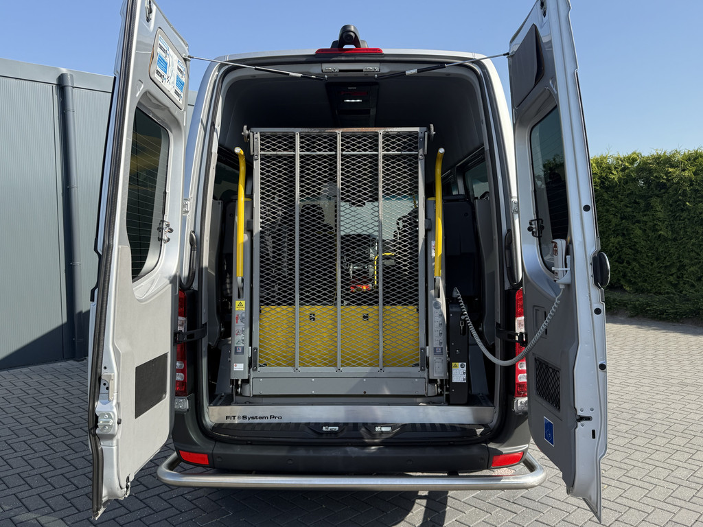Mercedes-Benz Sprinter 314 CDI AUTOMAAT EURO 6 / FLEXI-TRANS ROLSTOELBUS + LIFT / L2H2 / 9 PERSOONS / CAMERA / AIRCO / PRIJS INCL BTW EN BPM 7
