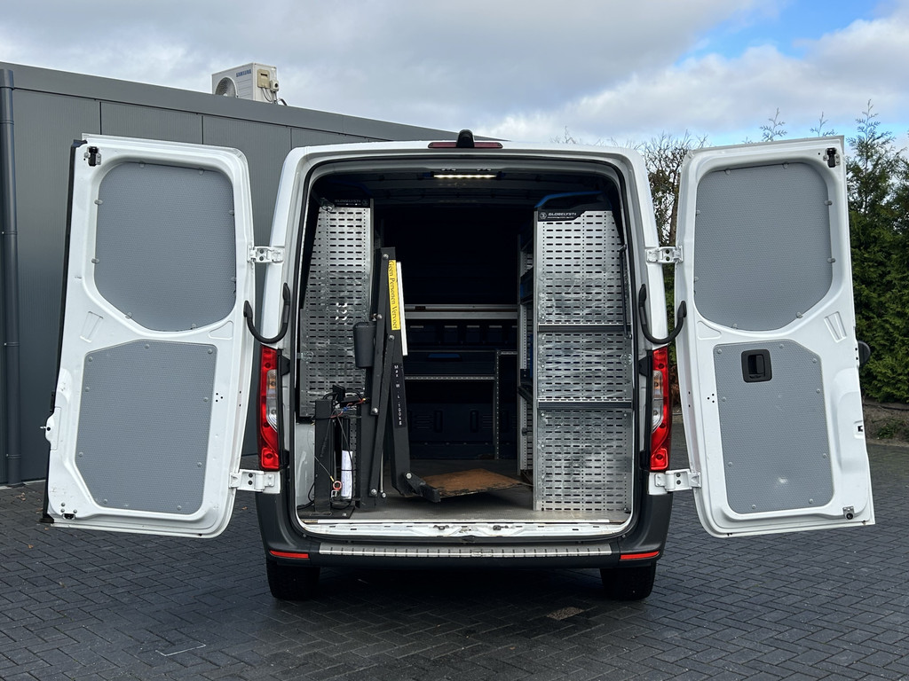Mercedes-Benz Sprinter 314 CDI / L1H1 / 1e EIG. / 2x SCHUIFDEUR / INRICHTING + LAADKRAAN / CAMERA / AIRCO / CRUISE / NAVI / APPLE CARPLAY 7