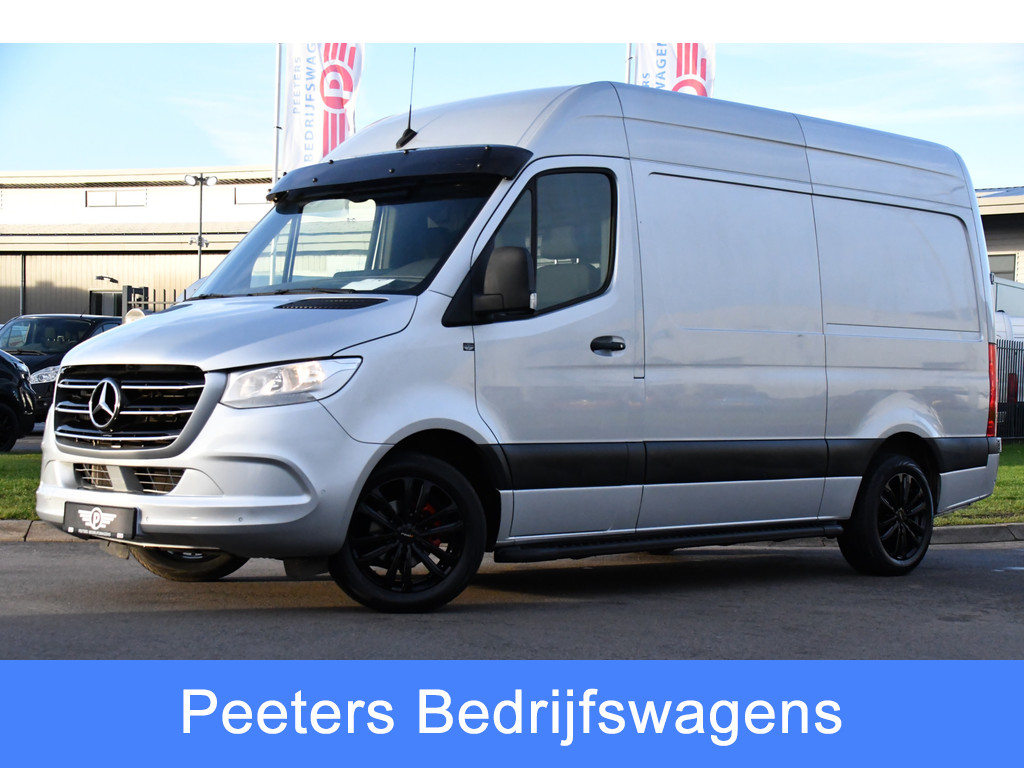 Mercedes-Benz Sprinter 315 1.9 CDI L2H2 RWD PB Edition Camera, Carplay, Dodehoek, 150pk, Automaat, Multimedia, Sensoren, Uniek!