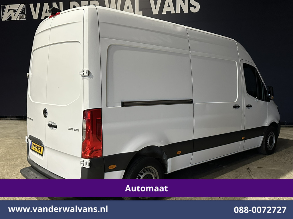 Mercedes-Benz Sprinter 315 CDI 150pk 9G-Tronic Automaat L2H2 Euro6 Airco | Camera | Apple Carplay | Chauffeursstoel Android Auto 11