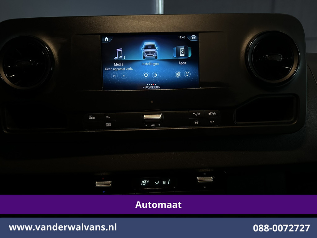 Mercedes-Benz Sprinter 315 CDI 150pk 9G-Tronic Automaat L2H2 Euro6 Airco | Camera | Apple Carplay | Cruisecontrol Stoelverwarming, Trekhaak 20