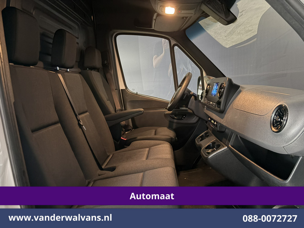 Mercedes-Benz Sprinter 315 CDI 150pk 9G-Tronic Automaat L3H2 Euro6 Airco | Camera | Apple Carplay | Cruisecontrol Android Auto, Chauffeursstoel, Sidebars, Bijrijdersbank 10