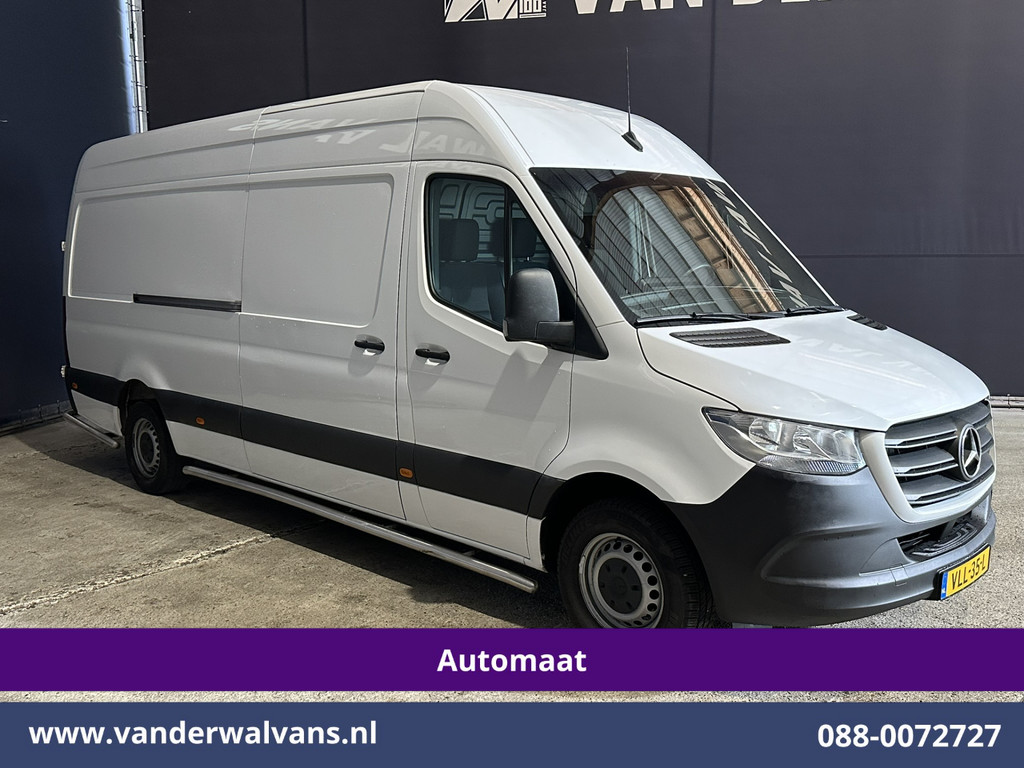 Mercedes-Benz Sprinter 315 CDI 150pk 9G-Tronic Automaat L3H2 Euro6 Airco | Camera | Apple Carplay | Cruisecontrol Android Auto, Chauffeursstoel, Sidebars, Bijrijdersbank 12