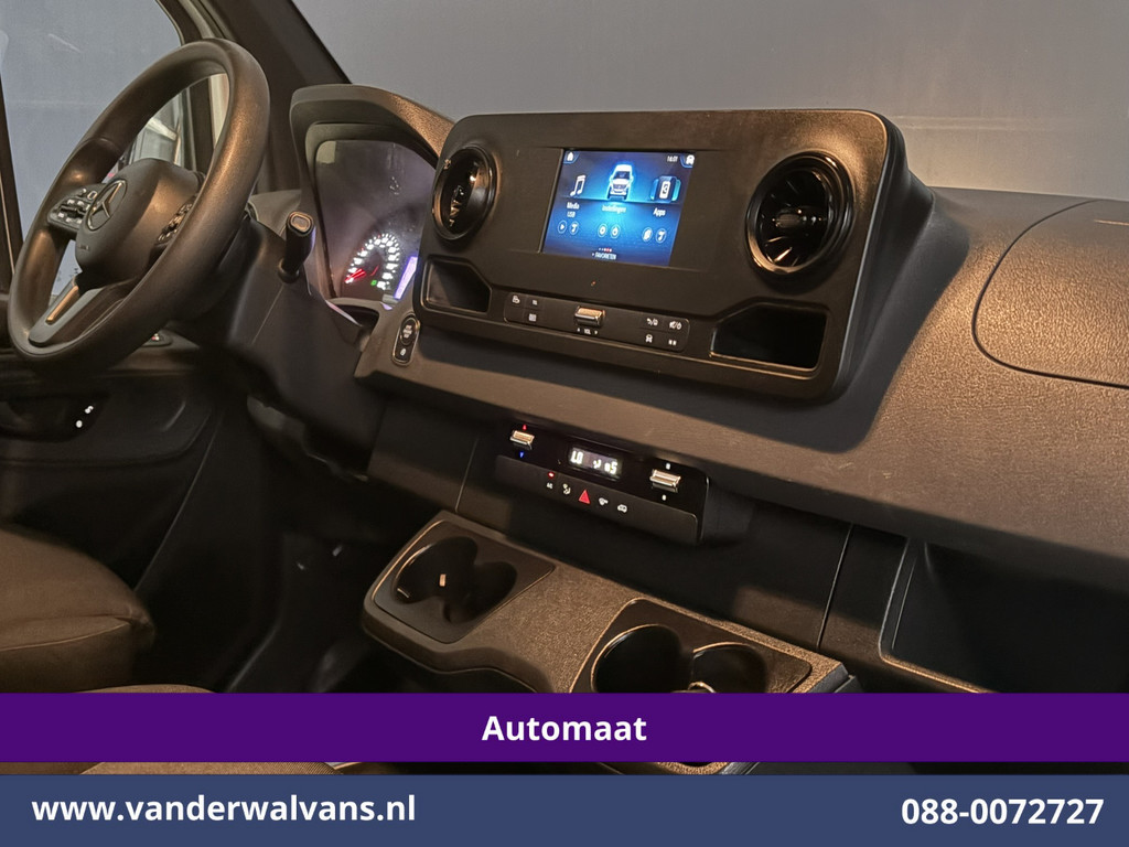 Mercedes-Benz Sprinter 315 CDI 150pk 9G-Tronic Automaat L3H2 Euro6 Airco | Camera | Apple Carplay | Cruisecontrol Android Auto, Chauffeursstoel, Sidebars, Bijrijdersbank 16