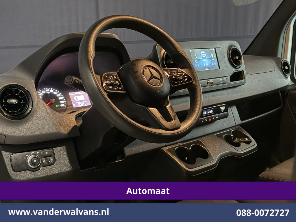 Mercedes-Benz Sprinter 315 CDI 150pk 9G-Tronic Automaat L3H2 Euro6 Airco | Camera | Apple Carplay | Cruisecontrol Android Auto, Chauffeursstoel, Sidebars, Bijrijdersbank 17