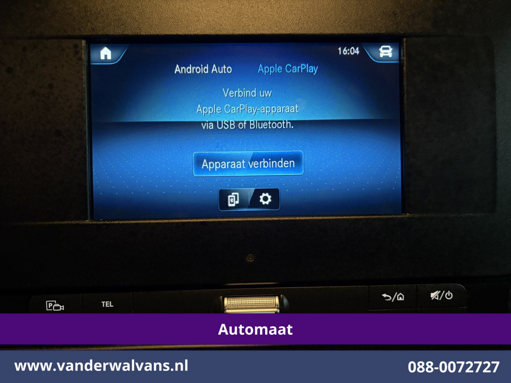 Mercedes-Benz Sprinter 315 CDI 150pk 9G-Tronic Automaat L3H2 Euro6 Airco | Camera | Apple Carplay | Cruisecontrol Android Auto, Chauffeursstoel, Sidebars, Bijrijdersbank 5