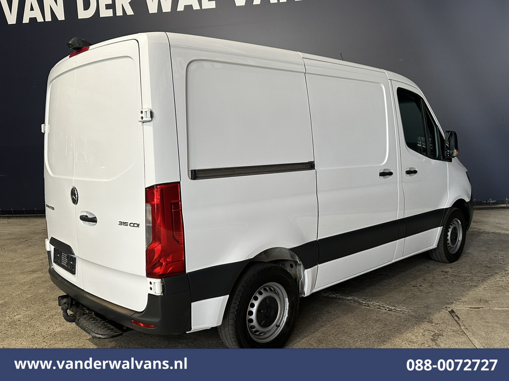 Mercedes-Benz Sprinter 315 CDI 150pk L1H1 Euro6 Airco | Camera | Navigatie | Apple Carplay | Chauffeursstoel | Tachograaf Android Auto, Trekhaak, Bijrijdersbank, Tachograaf 11