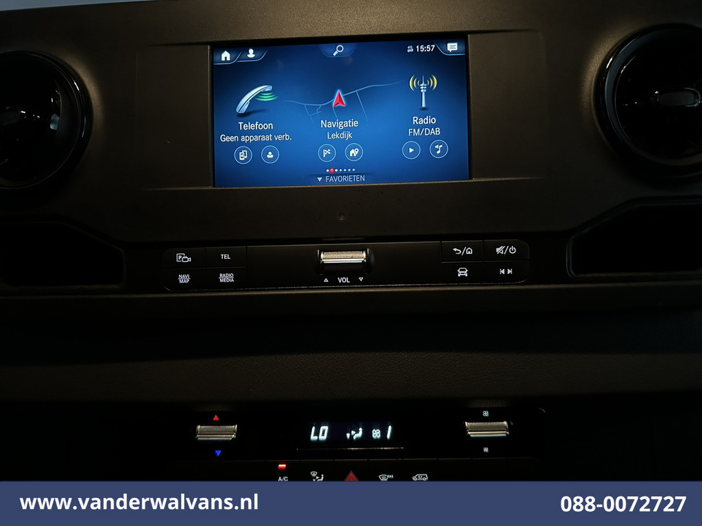 Mercedes-Benz Sprinter 315 CDI 150pk L1H1 Euro6 Airco | Camera | Navigatie | Apple Carplay | Chauffeursstoel | Tachograaf Android Auto, Trekhaak, Bijrijdersbank, Tachograaf 16