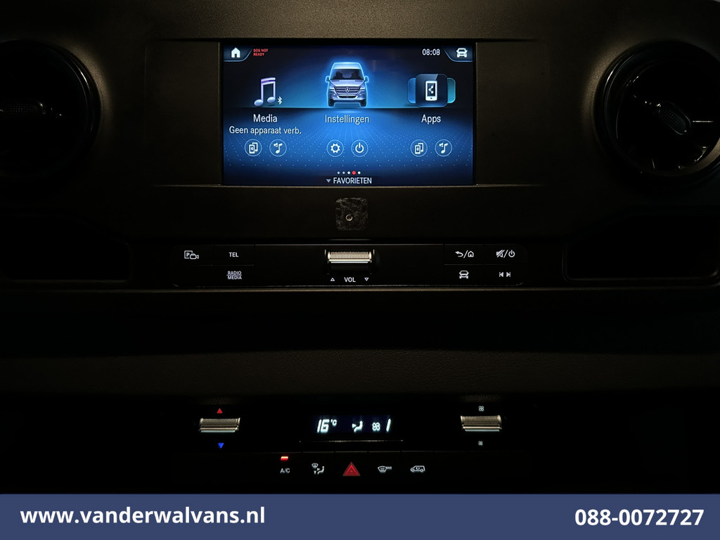 Mercedes-Benz Sprinter 315 CDI 150pk L2H1 Euro6 Airco | Camera | Apple Carplay | Cruisecontrol | Trekhaak Android Auto, Stoelverwarming, Parkeersensoren, Bijrijdersbank 17