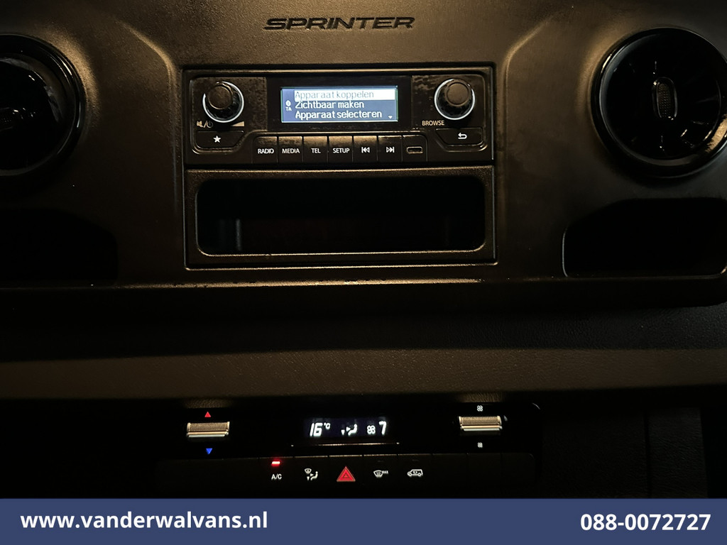 Mercedes-Benz Sprinter 315 CDI 150pk L2H2 Euro6 Airco | Camera | Sidebars Bijrijdersbank 12