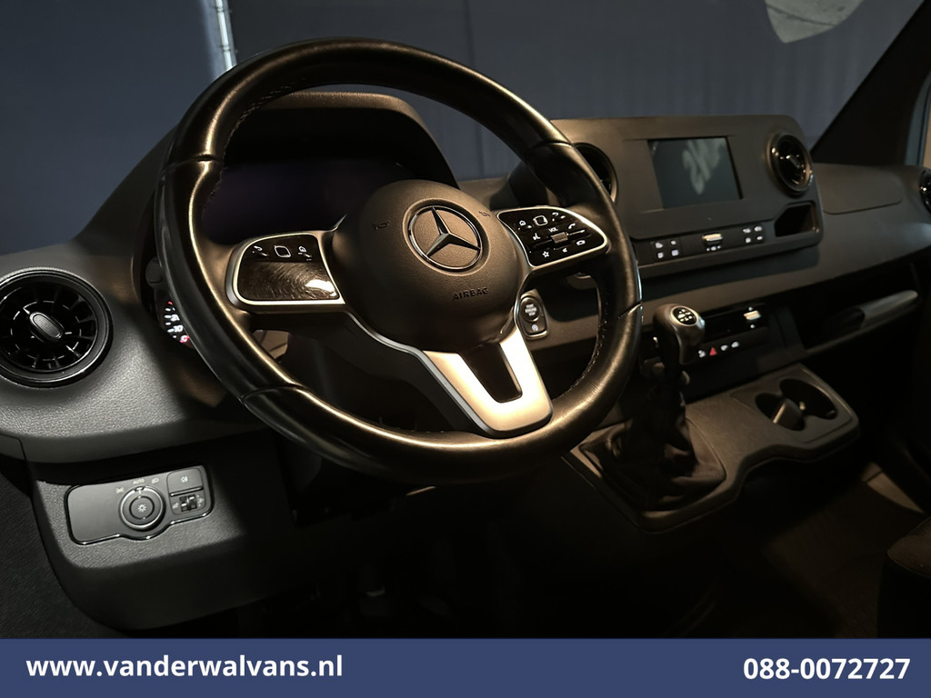 Mercedes-Benz Sprinter 315 CDI 150pk L3H2 Euro6 Airco | Camera | Navigatie | Apple Carplay Android Auto, Bijrijdersbank 14