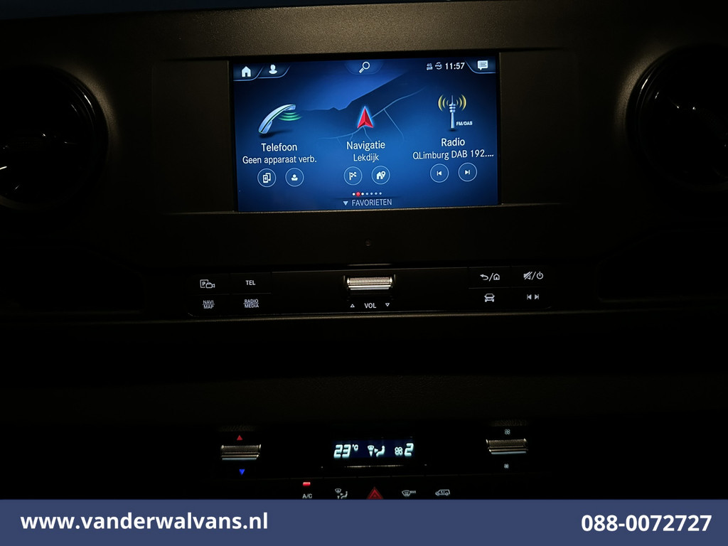 Mercedes-Benz Sprinter 315 CDI 150pk L3H2 Euro6 Airco | Camera | Navigatie | Apple Carplay Android Auto, Bijrijdersbank 15