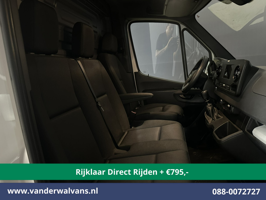 Mercedes-Benz Sprinter 315 CDI 150pk L3H2 Euro6 *Rijklaar Direct Rijden* Airco | 360 graden Camera | Navigatie | Cruisecontrol | Chauffeursstoel Parkeersensoren, Stoelverwarming, Bijrijdersbank 10