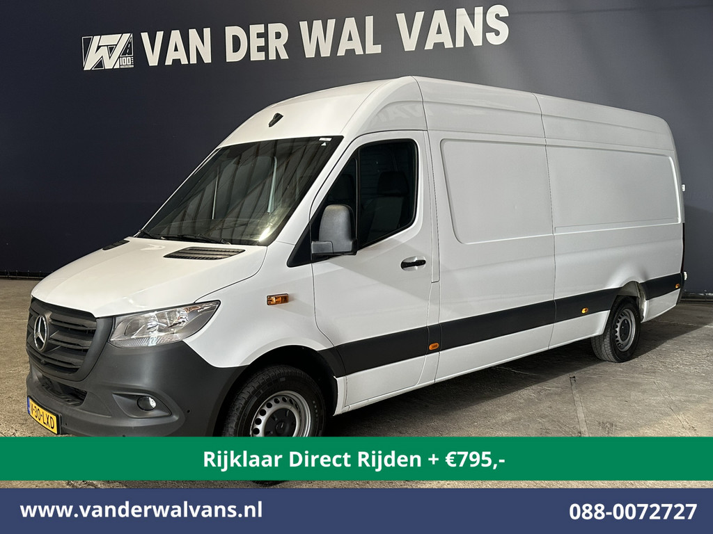 Mercedes-Benz Sprinter 315 CDI 150pk L3H2 Euro6 *Rijklaar Direct Rijden* Airco | 360 graden Camera | Navigatie | Cruisecontrol | Chauffeursstoel Parkeersensoren, Stoelverwarming, Bijrijdersbank 11