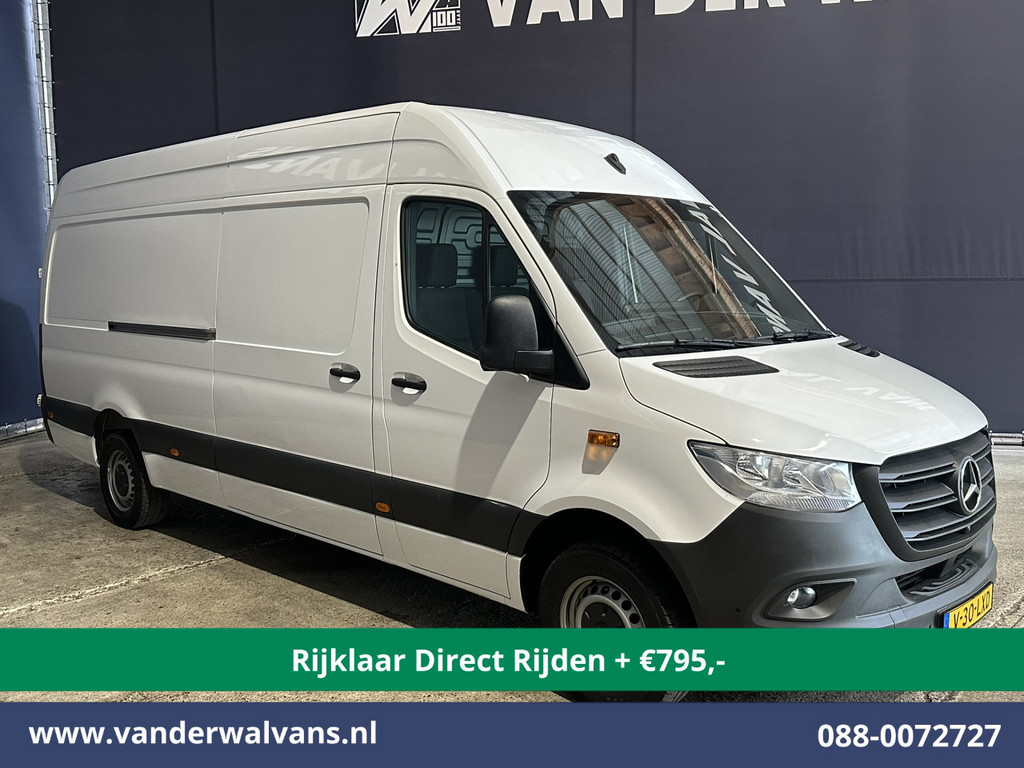 Mercedes-Benz Sprinter 315 CDI 150pk L3H2 Euro6 *Rijklaar Direct Rijden* Airco | 360 graden Camera | Navigatie | Cruisecontrol | Chauffeursstoel Parkeersensoren, Stoelverwarming, Bijrijdersbank 12