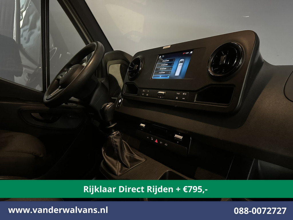 Mercedes-Benz Sprinter 315 CDI 150pk L3H2 Euro6 *Rijklaar Direct Rijden* Airco | 360 graden Camera | Navigatie | Cruisecontrol | Chauffeursstoel Parkeersensoren, Stoelverwarming, Bijrijdersbank 15