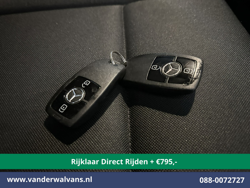 Mercedes-Benz Sprinter 315 CDI 150pk L3H2 Euro6 *Rijklaar Direct Rijden* Airco | 360 graden Camera | Navigatie | Cruisecontrol | Chauffeursstoel Parkeersensoren, Stoelverwarming, Bijrijdersbank 21