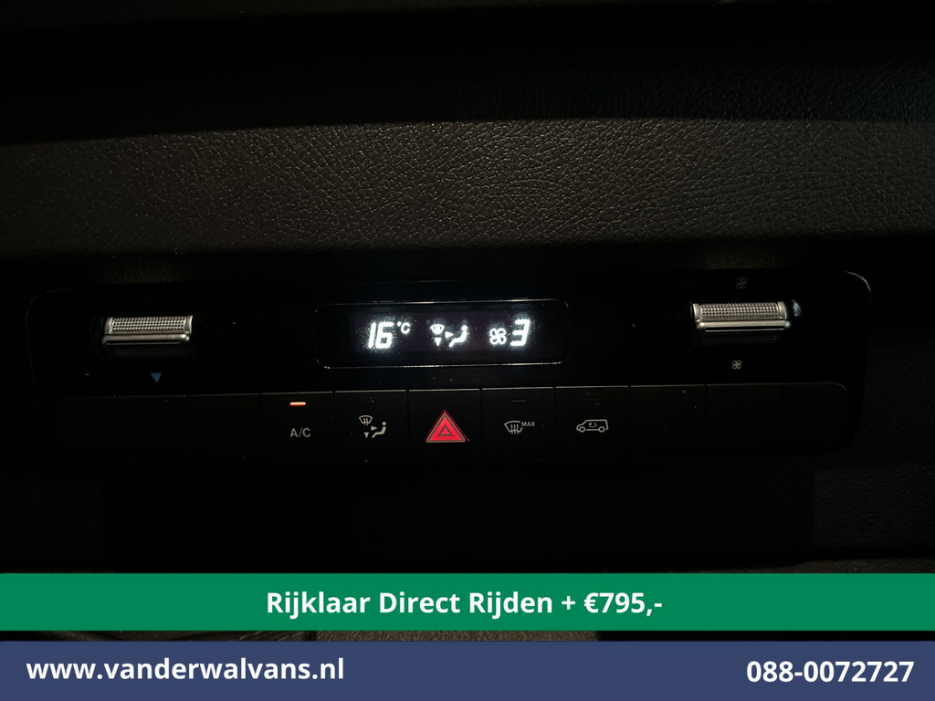 Mercedes-Benz Sprinter 315 CDI 150pk L3H2 Euro6 *Rijklaar Direct Rijden* Airco | 360 graden Camera | Navigatie | Cruisecontrol | Chauffeursstoel Parkeersensoren, Stoelverwarming, Bijrijdersbank 9