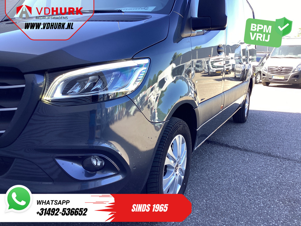 Mercedes-Benz Sprinter 315 CDI Aut. L2H2 3.5t Trekverm./ LED/ Gev.Stoel/ 10,25? MBUX/ Climate/ Stoelverw./ Carplay/ Navi/ Cruise/ Camera/ PDC/ Trekhaak 12