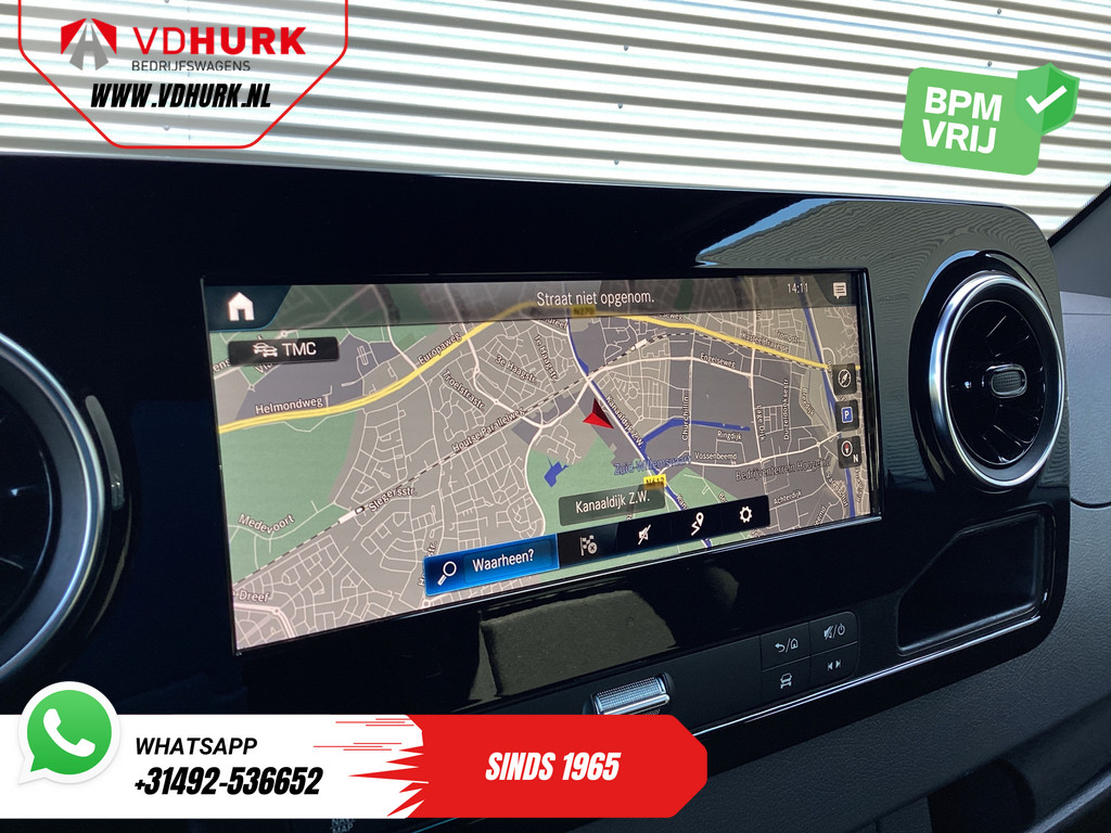 Mercedes-Benz Sprinter 315 CDI Aut. L2H2 3.5t Trekverm./ LED/ Gev.Stoel/ 10,25? MBUX/ Climate/ Stoelverw./ Carplay/ Navi/ Cruise/ Camera/ PDC/ Trekhaak 16