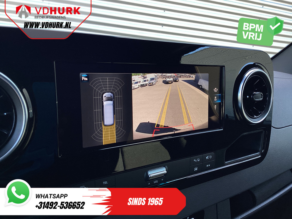 Mercedes-Benz Sprinter 315 CDI Aut. L2H2 3.5t Trekverm./ LED/ Gev.Stoel/ 10,25? MBUX/ Climate/ Stoelverw./ Carplay/ Navi/ Cruise/ Camera/ PDC/ Trekhaak 17