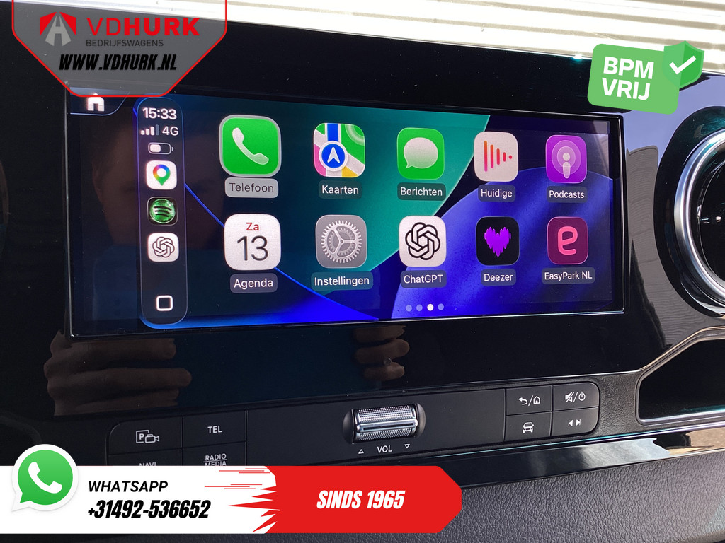 Mercedes-Benz Sprinter 315 CDI Aut. L2H2 3.5t Trekverm./ Stoelverw./ Carplay/ 270Gr.Deuren/ Navi/ Camera/ PDC/ Cruise/ DAB 12