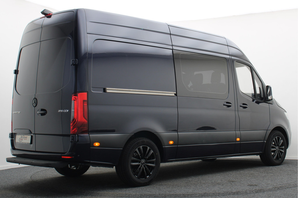 Mercedes-Benz Sprinter 315 CDI L2H2 DC 6-Zits, Camera, Cruise, Apple Carplay, LED, Chauffersstoel, PDC, 18 20