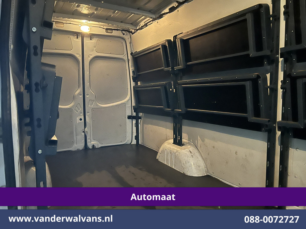 Mercedes-Benz Sprinter 316 1.8 NGT 157pk L3H2 Post NL inrichting Automaat Camera | Sidebars 270 graden achterdeuren, Schappen, Doorloopdeur 11