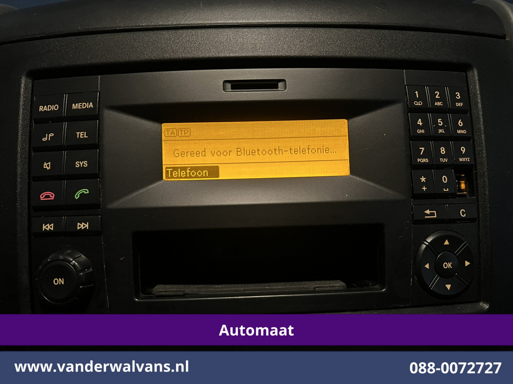 Mercedes-Benz Sprinter 316 1.8 NGT 157pk L3H2 Post NL inrichting Automaat Camera | Sidebars 270 graden achterdeuren, Schappen, Doorloopdeur 13