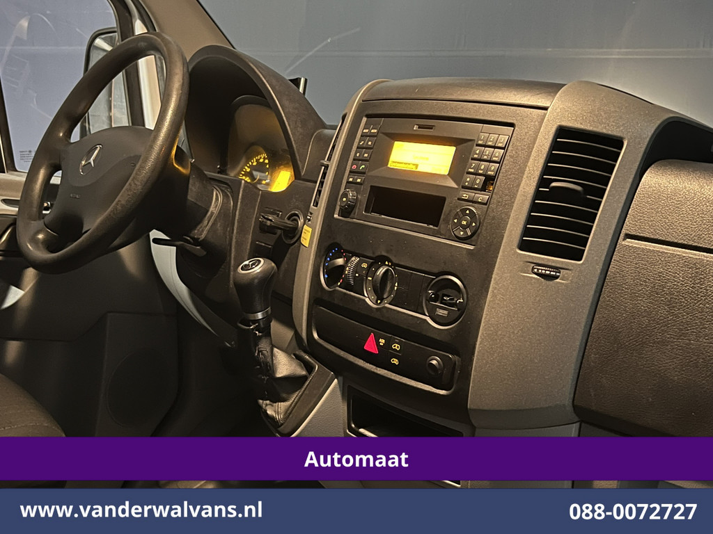 Mercedes-Benz Sprinter 316 1.8 NGT 157pk L3H2 Post NL inrichting Automaat Camera | Sidebars 270 graden achterdeuren, Schappen, Doorloopdeur 14