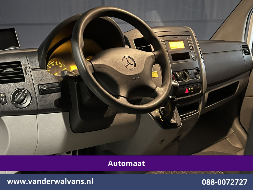 Mercedes-Benz Sprinter 316 1.8 NGT 157pk L3H2 Post NL inrichting Automaat Camera | Sidebars 270 graden achterdeuren, Schappen, Doorloopdeur 15