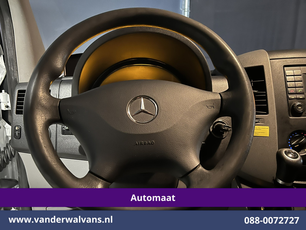 Mercedes-Benz Sprinter 316 1.8 NGT 157pk L3H2 Post NL inrichting Automaat Camera | Sidebars 270 graden achterdeuren, Schappen, Doorloopdeur 16