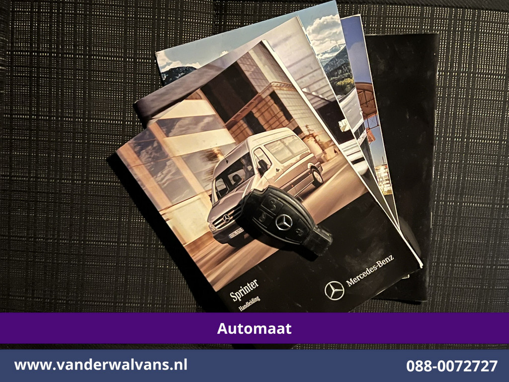 Mercedes-Benz Sprinter 316 1.8 NGT 157pk L3H2 Post NL inrichting Automaat Camera | Sidebars 270 graden achterdeuren, Schappen, Doorloopdeur 18
