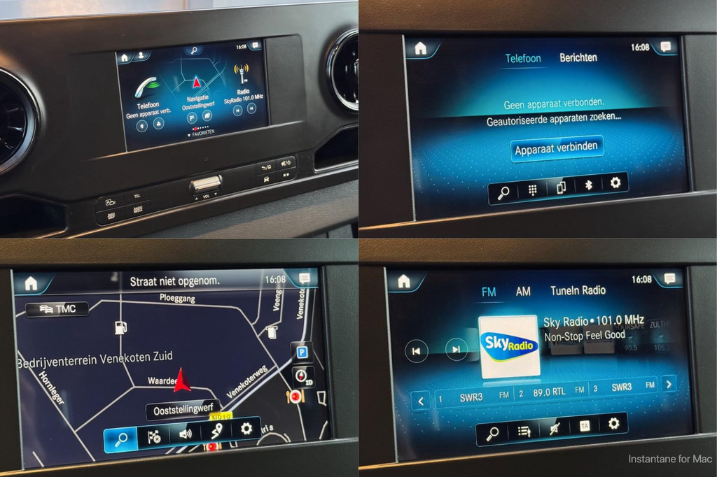 Mercedes-Benz Sprinter 316 2.2 CDI 163pk L3H2 | MBUX Navi | Camera | Laadruim hout 4.32 meter | Bluetooth | Cruise | Airco | L4H3 21