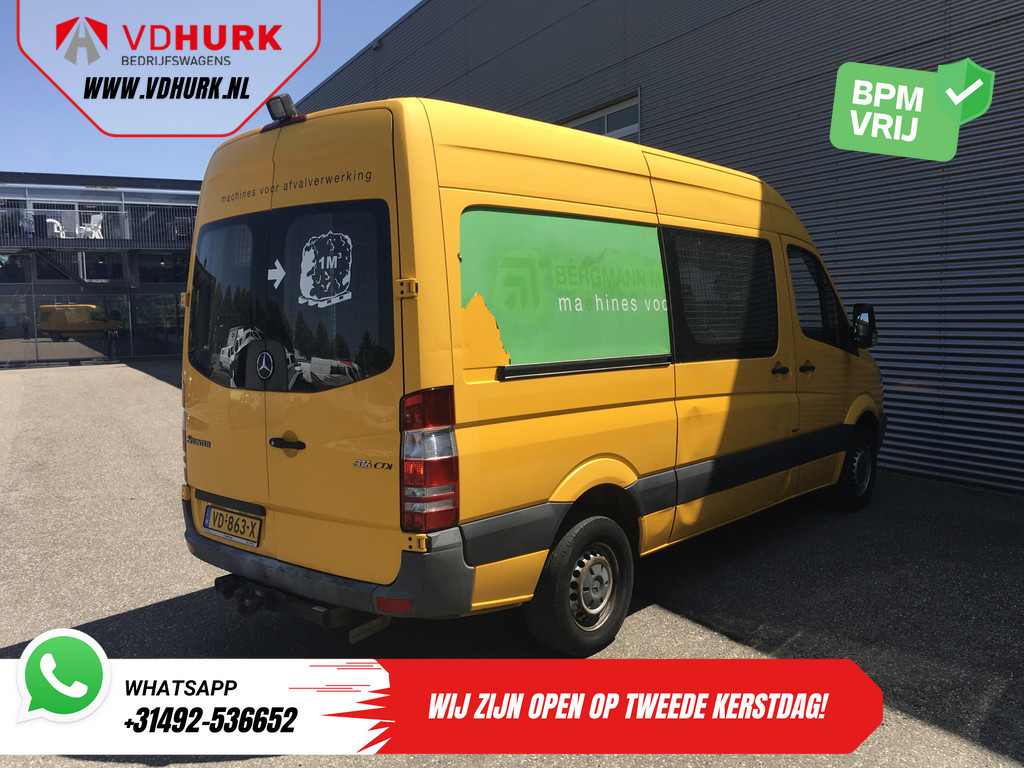 Mercedes-Benz Sprinter 316 2.2 CDI Aut. L2H2 EXPORT ONLY 3.5T Trekgewicht / Airco/ Cruise/ Trekhaak 8