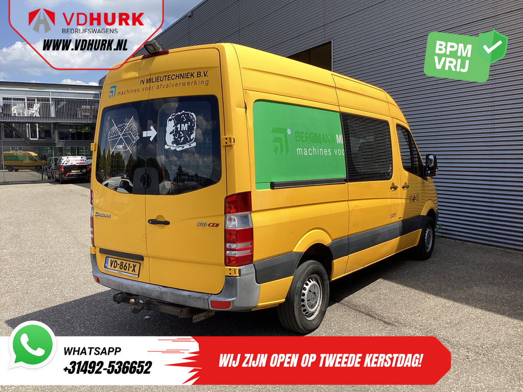Mercedes-Benz Sprinter 316 2.2 CDI Aut. L2H2 EXPORT ONLY 3.5t Trekgewicht/ Airco/ Cruise/ Trekhaak 8