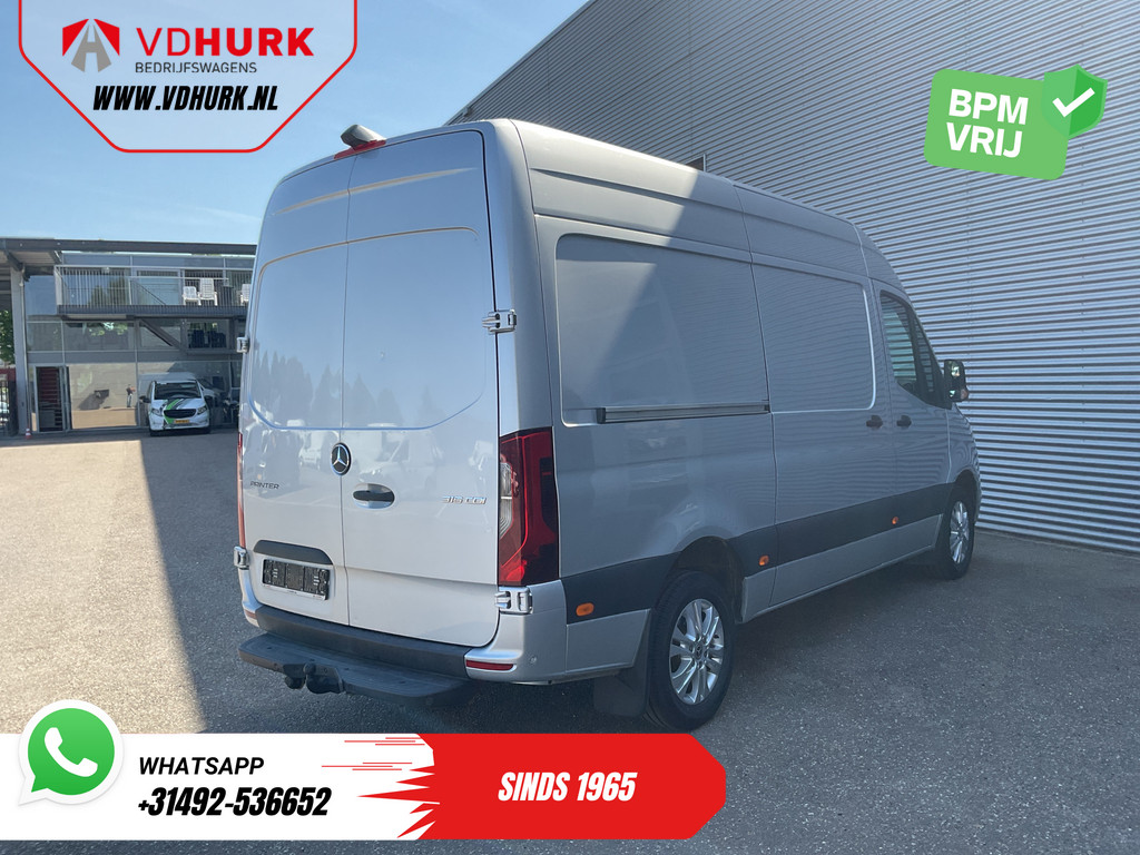 Mercedes-Benz Sprinter 316 2.2 CDI Aut. L2H2 LED/ Standkachel/ 10,25?MBUX/ Gev.Stoel/ Stoelverw./ 360 Camera/ Climate/ 270Gr.Deuren/ Navi/ Cruise/ 17?LMV/ PDC/ Trekhaak 10