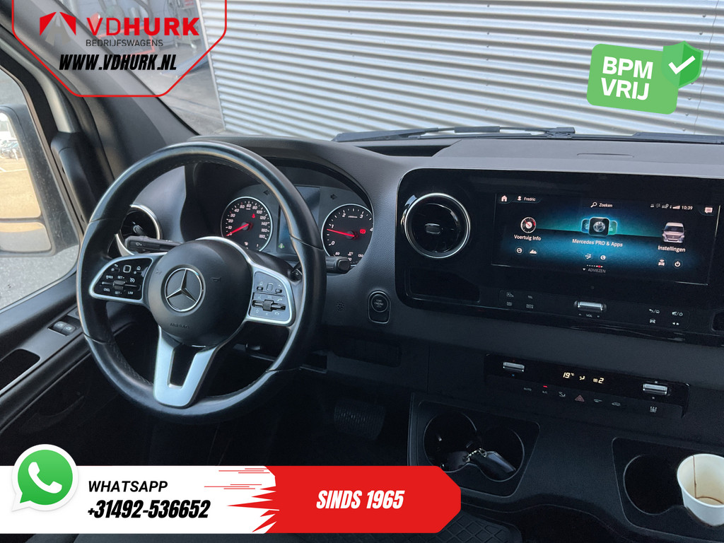 Mercedes-Benz Sprinter 316 2.2 CDI Aut. L2H2 LED/ Standkachel/ 10,25?MBUX/ Gev.Stoel/ Stoelverw./ 360 Camera/ Climate/ 270Gr.Deuren/ Navi/ Cruise/ 17?LMV/ PDC/ Trekhaak 13