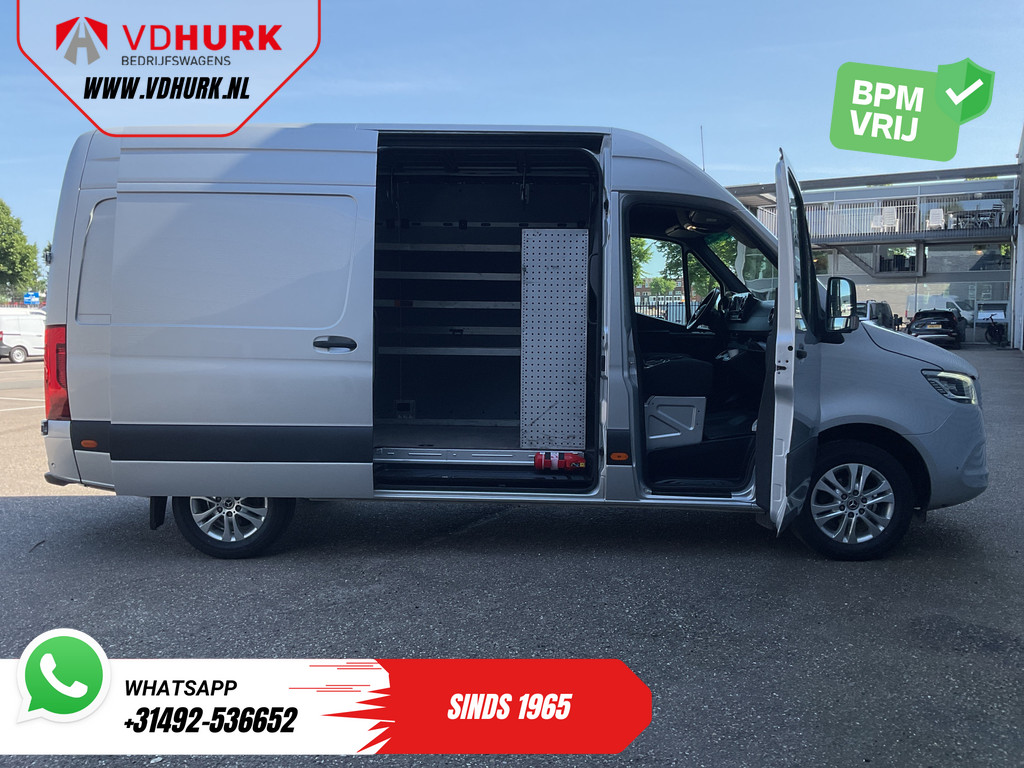 Mercedes-Benz Sprinter 316 2.2 CDI Aut. L2H2 LED/ Standkachel/ 10,25?MBUX/ Gev.Stoel/ Stoelverw./ 360 Camera/ Climate/ 270Gr.Deuren/ Navi/ Cruise/ 17?LMV/ PDC/ Trekhaak 5