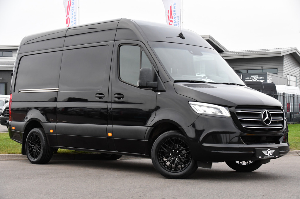 Mercedes-Benz Sprinter 316 2.2 CDI L2H2 Black Edition 360 Camera, Adaptieve Cruise, 10,5 Mbux, LED, Automaat, Leder, Stoelverwarming, Trekhaak, Uniek! 5
