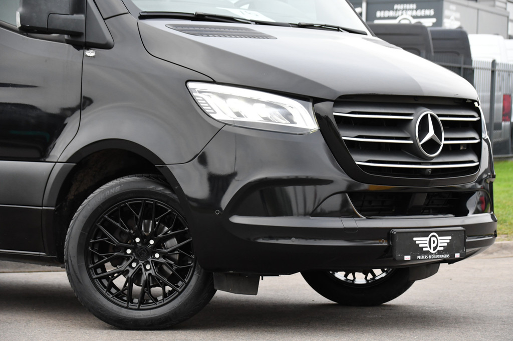 Mercedes-Benz Sprinter 316 2.2 CDI L2H2 Black Edition 360 Camera, Adaptieve Cruise, 10,5 Mbux, LED, Automaat, Leder, Stoelverwarming, Trekhaak, Uniek! 8