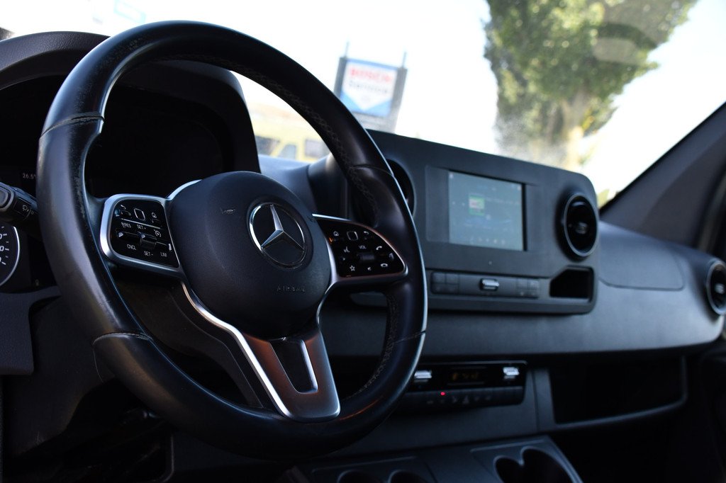 Mercedes-Benz Sprinter 316 2.2 CDI L2H2 DC Black Edition Camera, Cruise, Carplay, LED, Leder, NAVI, 164pk, Automaat, Sensoren, Trekhaak, Uniek! 12