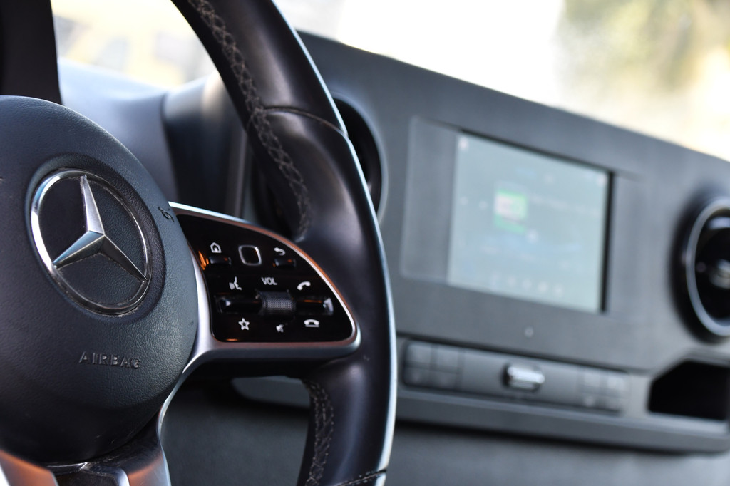 Mercedes-Benz Sprinter 316 2.2 CDI L2H2 DC Black Edition Camera, Cruise, Carplay, LED, Leder, NAVI, 164pk, Automaat, Sensoren, Trekhaak, Uniek! 16