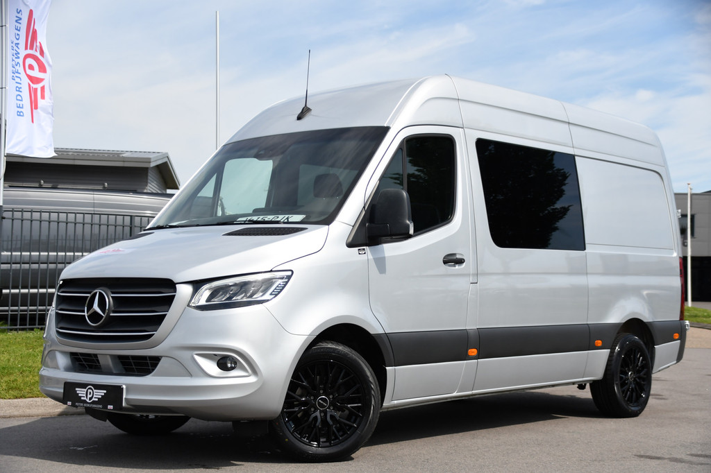 Mercedes-Benz Sprinter 316 2.2 CDI L2H2 DC PB Edition Adaptieve Cruise, Camera, Carplay, LED, 164pk, Stoelverwarming, Trekhaak, Automaat, 10,5 Mbux, Standkachel, Uniek! 4