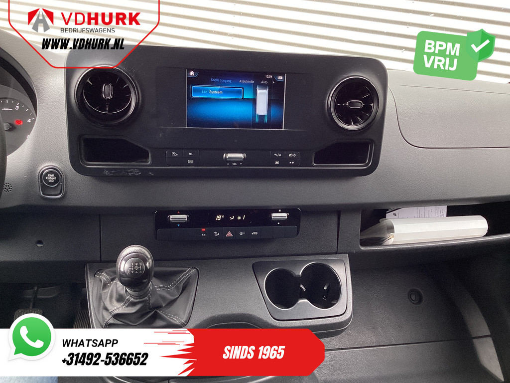 Mercedes-Benz Sprinter 316 2.2 CDI L3H2 EXPORT NL Auto/ 270Gr. Deuren/ Carplay/ Camera/ Airco/ Gev.Stoel 14