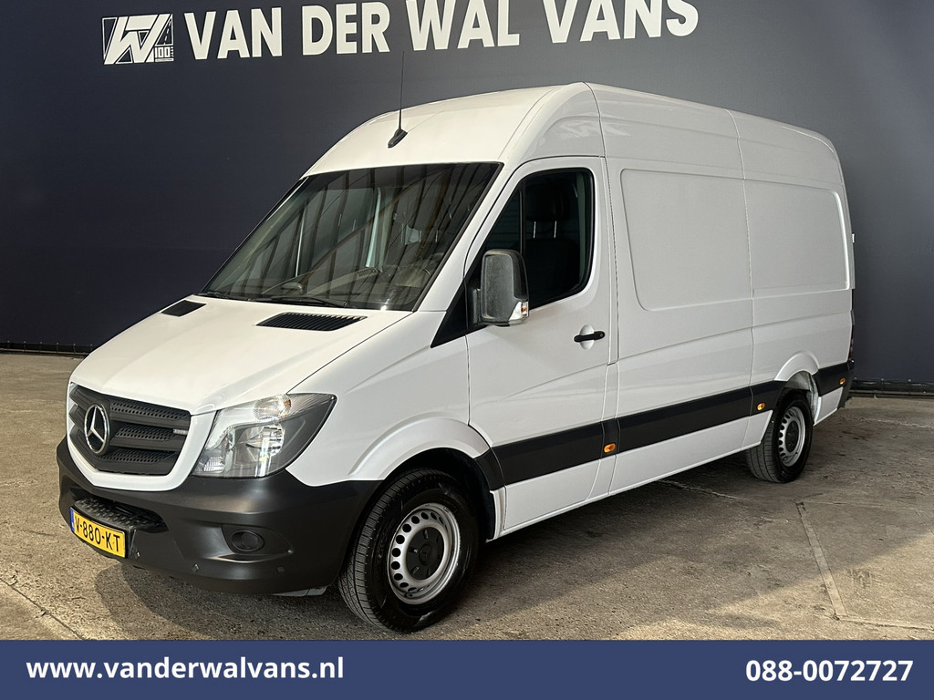 Mercedes-Benz Sprinter 316 CDI 163pk L2H2 Euro6 Airco | 2800kg trekhaak | Cruisecontrol Parkeersensoren, Bluetooth-telefoonvoorbereiding 11